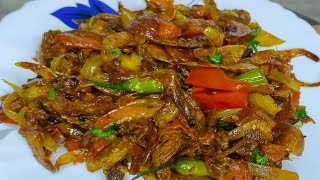 Dry prawn fry  dry prawn Recipes  chingudi sukhua bhaja  sabitas food fest [upl. by Griseldis]