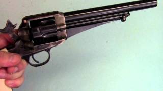 Shooting the 1875 Remington Revolvermov [upl. by Horten]