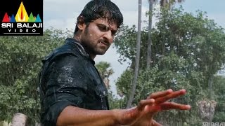 Mirchi Movie Prabhas Powerful Rain Fight Scene  Prabhas Anushka Richa  Sri Balaji Video [upl. by Jillian827]