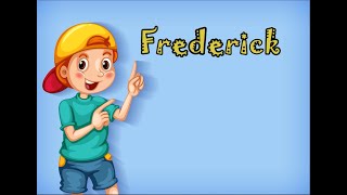 How to Pronounce Frederick [upl. by Arua536]