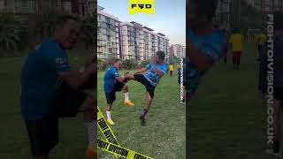 ⚽ MUAY THAI FC  Saenchai vs Superlek ⚽ muaythai thaiboxing mma football soccer combatsport [upl. by Birmingham]