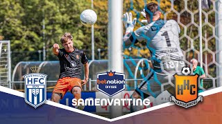 SPANNEND duel in Haarlem 🥵⚽️  Koninklijke HFC vs HHC Hardenberg  Betnation Divisie 2324 [upl. by Aticilef996]