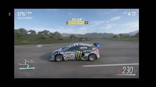 포르자 호라이즌5  2016 후니건 GYMKHANA 9 FORD FOCUS RS RX [upl. by Azilanna]