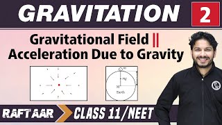 Gravitation 02  Gravitational Field  Acceleration Due to Gravity  Class 11 NEETRAFTAAR [upl. by Tinya39]