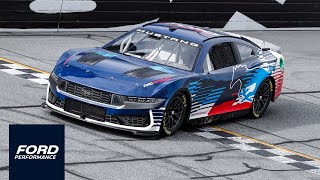 2024 NASCAR Cup Series Mustang Dark Horse Unveil  Ford Performance [upl. by Bogoch]