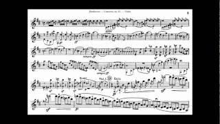 Beethoven L van mvt1 part1 violin concerto [upl. by Ker]