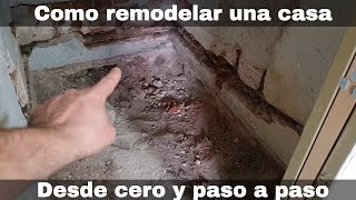 Como remodelar una casa paso a paso [upl. by Lilith]