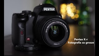 Pentax Kr  niewielka lustrzanka dla chcących się uczyć [upl. by Gnek858]