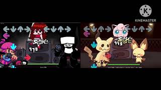 Fnf Animal Different Vs Mimikyu amp Pichu [upl. by Ruffina]