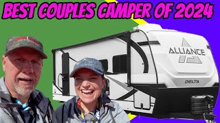 The best couples camper at the 2024 Florida RV super show  2024 Alliance Delta 262RB Walkthrough [upl. by Oeflein]