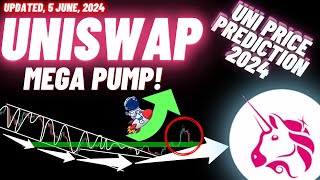 Mega Pump Of Uniswap Crypto Coin  UNI Price Prediction 2024  Updated 5 June 2024 [upl. by Ackley145]