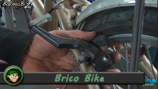 Cambio de frenos VBrake  Aprende mecánica de BICICLETA [upl. by Nitsugua]