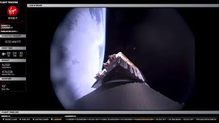 Virgin Orbit air launches 7 satellites  See rocket cam footage [upl. by Atnovart]