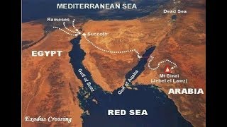 Real Mount SinaiMount Horeb where God gave the 10 Commandments to Moses is in Saudi Arabia [upl. by Gerger727]