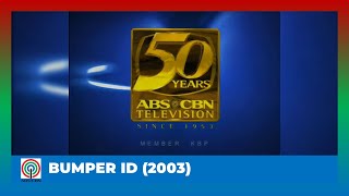 ABSCBN  50 Years Short Station ID 2003 V2 [upl. by Bernadine]