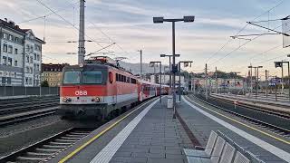 Einfahrt des Regionalzug 5097 am 16102023 in Salzburg Hbf [upl. by Hanley90]