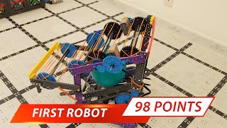 98 points  NEW VEX IQ Rapid Relay quotInclinequot Robot by Ben Lipper [upl. by Eudoxia]