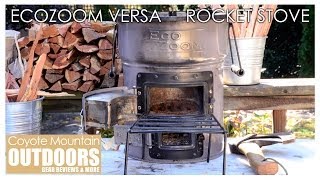 Eco Zoom Versa Rocket Stove [upl. by Ahseka]