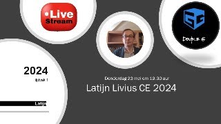 Examenspreekuur Latijn 2024 CELatijn2024 Livius2024 [upl. by Amej]