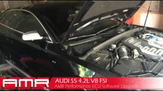 AMR Performance Dyno Tuning  Audi S5 42L FSI [upl. by Swanhildas]