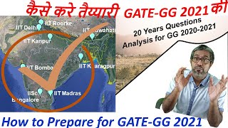 GATEGG 2021 20 Years Question AnalysisHow to Prepare for Gate GeologyGeophysics 20202021 [upl. by Ydaj948]