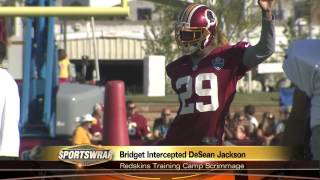 Redskins amp up energy at training camp [upl. by Alamac]