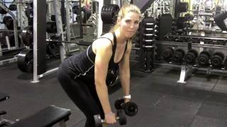 Proper Form For A Bent Over Row [upl. by Bethesda]