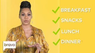 Everything Monique Samuels Eats In A Day  RHOP  Bravo [upl. by Therine]