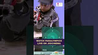 Avani Lekhara in the Gold Medal Match  Paralympics Shooting Highlights  JioCinema [upl. by Hassi375]