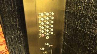 Auxiliary Westinghouse Traction Elevator at Stamford Marriott CT [upl. by Sausa]