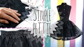 DIY Making a Petticoat  MeLikesTea [upl. by Atoiyanap]