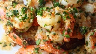 Garlic Shrimp Recipe  Quick amp Easy Garlic Shrimp [upl. by Takken]