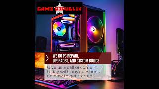 We do pc repair upgrades and custom builds [upl. by Sinclare]