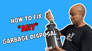 How to Fix ANY Garbage Disposal [upl. by Eednas]