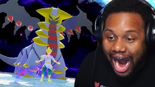 AYO WHAT THE FampK HAPPENED Pokemon Legends Arceus Final Boss Volo Battle Gameplay REACTION [upl. by Eeznyl]