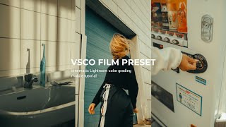 VSCO Film Lightroom Presets tutorial  free Presets giveaway 496 [upl. by Areip]