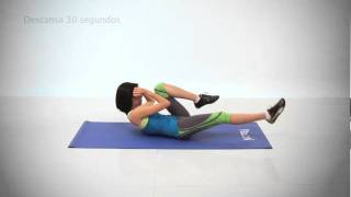 6 Abdominales bicicleta [upl. by Yojal]