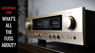 SONIC PRECISION  Accuphase E280 Amplifier Review [upl. by Akkire91]