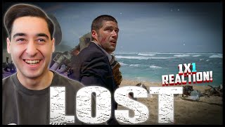 Film Student Watches LOST s1ep1 for the FIRST TIME Pilot Part 1 Reaction [upl. by Ecidnac]