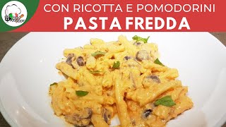 Pasta fredda con ricotta e pomodorini in 1 minuto  ricette veloci  FoodVlogger [upl. by Fein]