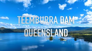 4K Cinematic  Panoramic Flight  Teemburra Dam  Queensland  Australia [upl. by Dimphia]