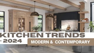 2024 Kitchen Trends  Modern amp Contemporary Kitchen Trends  Kitchen Backsplash amp Cabinets [upl. by Docile735]