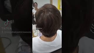 Corte Long Bob Com Usando Mega Hair [upl. by Elladine529]