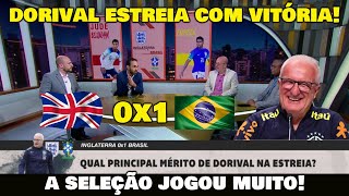 DORIVAL JÚNIOR ESTREIA COM VITÓRIA NA SELEÇÃO BRASILEIRA INGLATERRA 0x1 BRASIL [upl. by Sheelah642]