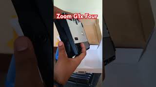 Best Guitar processor Zoom g1x four Unboxing Video unboxing shorts ad [upl. by Aelegna]