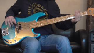 Iron Maiden  Flash of the Blade Bass cover [upl. by Lydie55]