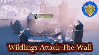 Wildlings Attack The Wall  Bannerlord Game of Thrones  Trial of the Seven Kingdoms Part 9 [upl. by Tareyn180]