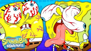 13 Grossest SpongeBob Eyeball Moments 👀🧽  SpongeBob [upl. by Hollander185]