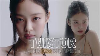 TWIXTOR JENNIE for HERA PHOTOSHOOT 4K 60FPS [upl. by Hayarahs]