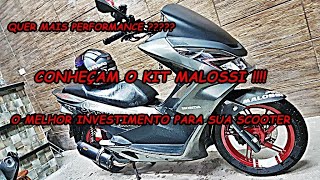 PCX KIT MALOSSI  QUER MAIS PERFORMANCE   BAYERS GARAGE [upl. by Angadresma295]